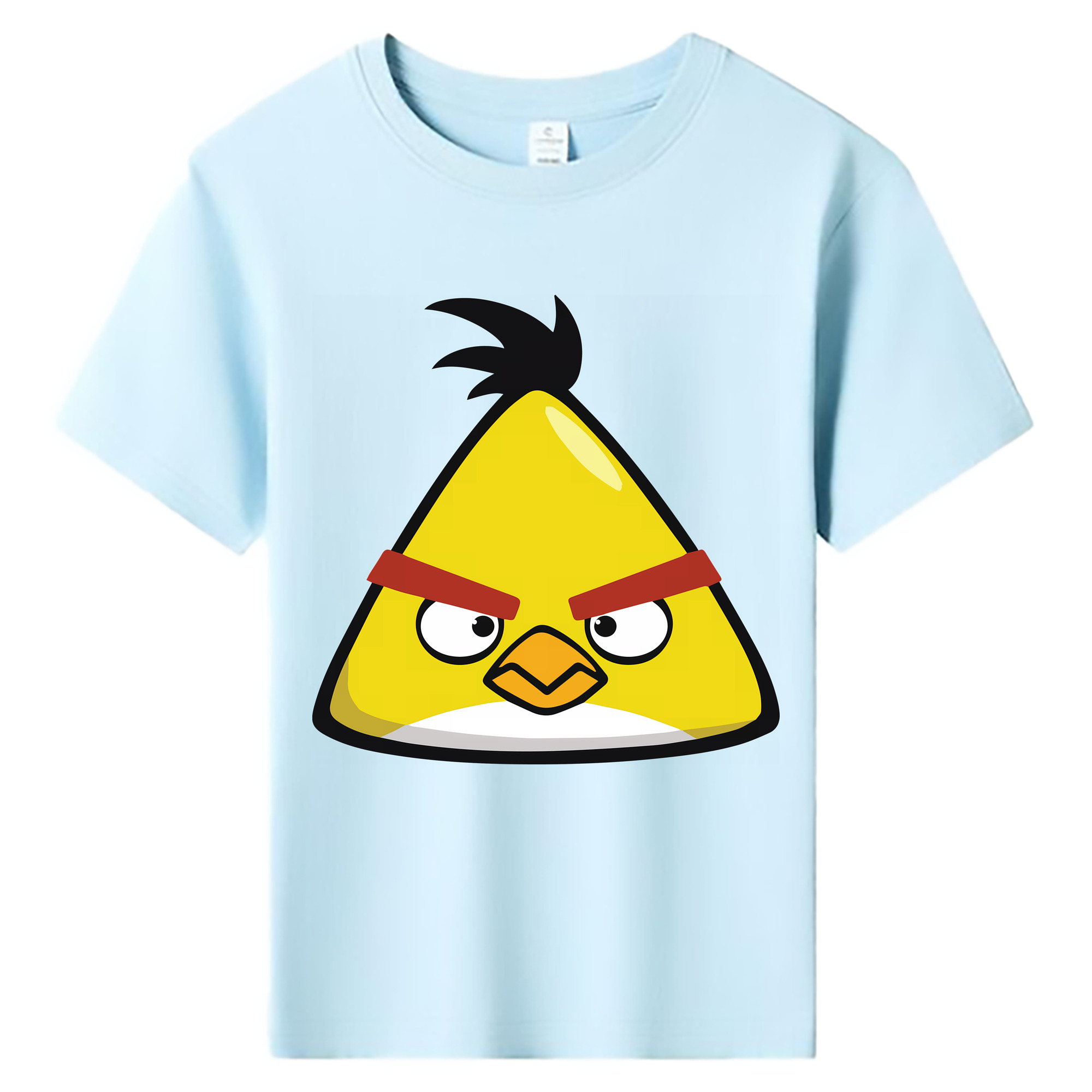 （画像用） Angry Birds アングリーバード 綿100％キッズTシャツ（フロントプリント）